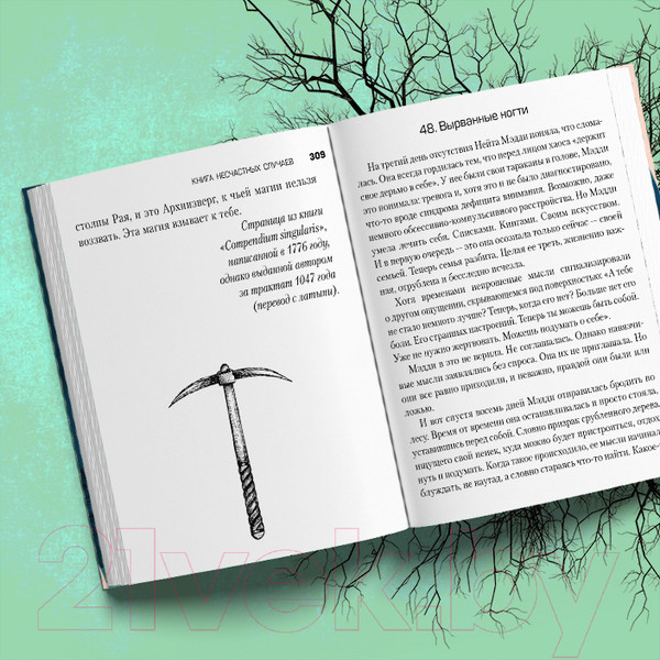 Изображение товара Книга Эксмо Книга несчастных случаев (Вендиг Ч.)