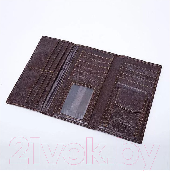 Изображение товара Портмоне Poshete 846-87020-1-DBW (коричневый)