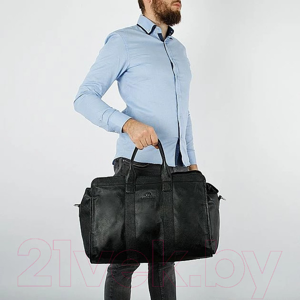 Изображение товара Сумка дорожная Francesco Molinary 846-9076-3-BLK (черный)