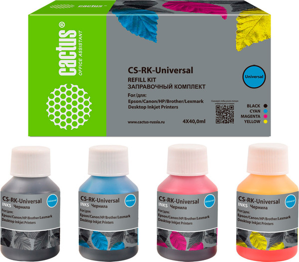 Изображение товара Заправочный комплект Cactus CS-RK-Universal