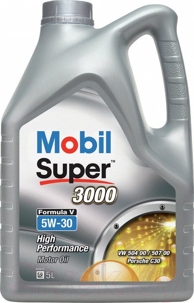 Изображение товара Моторное масло Mobil Super 3000 Formula V 5W30 / 154447 (5л)