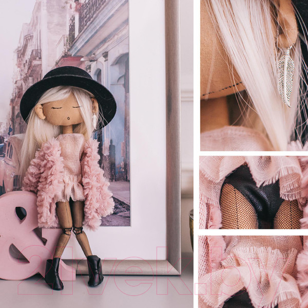 Изображение товара Набор для шитья Арт Узор Интерьерная кукла Регина / 4936497