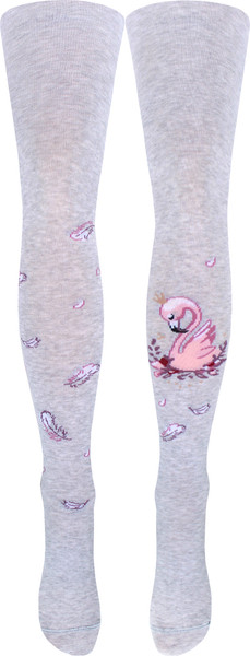 Изображение товара Колготки детские Брестские School 3280 рис.1008 (р.128-134, светло-серый меланж)