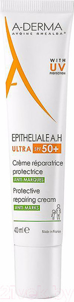 Изображение товара Крем для лица A-Derma Epitheliale A.H Ultra Защитный Восстанавливающий SPF 50+ (40мл)