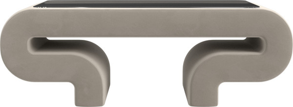 Изображение товара Журнальный столик Лига Диванов Волна (микровельвет бежевый)