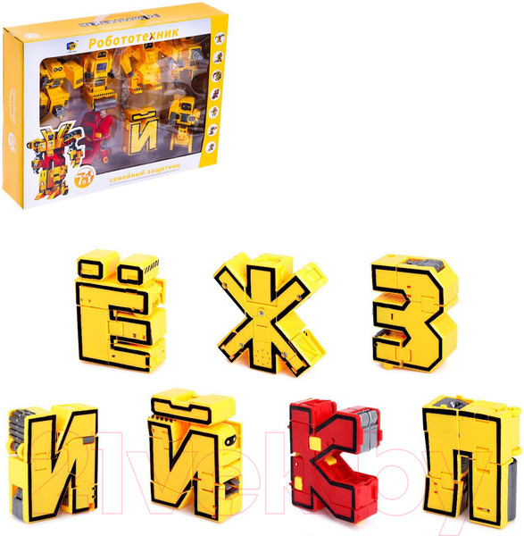 Изображение товара Набор игрушек-трансформеров Dade Toys Алфавит / D622-H093