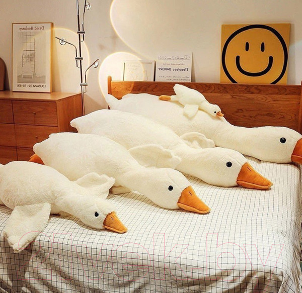 Изображение товара Подушка-игрушка SunRain Гусь-обнимусь 120см (белый)