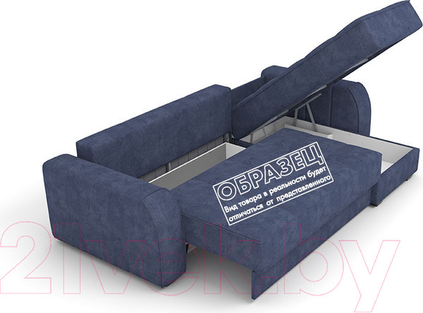 Изображение товара Диван угловой Rivalli Кембридж (Tutor Caramel)