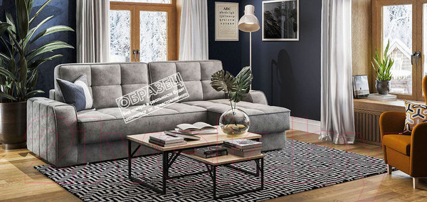 Изображение товара Диван угловой Rivalli Кембридж (Tutor Caramel)