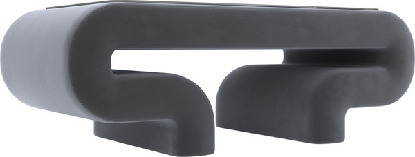 Изображение товара Журнальный столик Лига Диванов Волна (велюр серый)