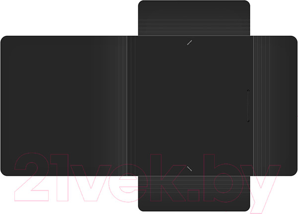 Изображение товара Папка для бумаг Berlingo Soft Touch / FB4_A4980 (черный)