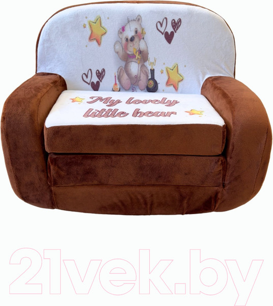 Изображение товара Кресло детское SunRain Классик Мишки (шоколадный)