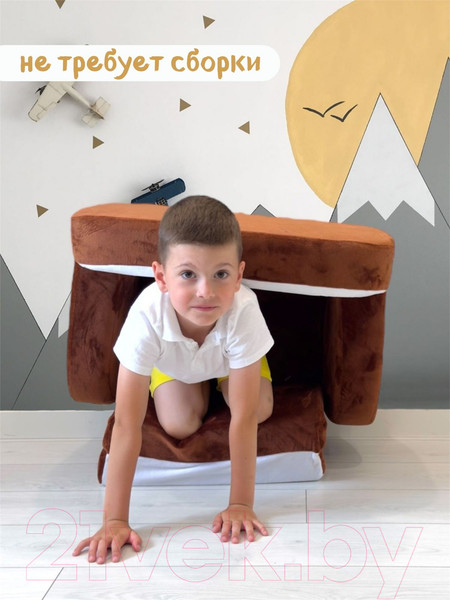 Изображение товара Кресло детское SunRain Классик Мишки (шоколадный)