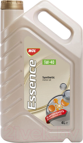 Изображение товара Моторное масло Mol Essence 5W40 / 13301208 (4л)
