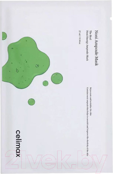 Изображение товара Маска для лица тканевая Celimax Noni Energy Ampoule Mask (25мл)