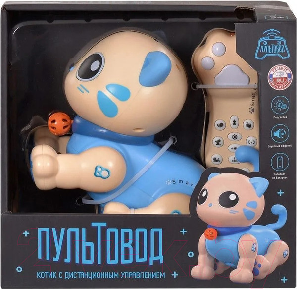 Изображение товара Радиоуправляемая игрушка Zhorya Котенок / ZYA-A3158 (синий)
