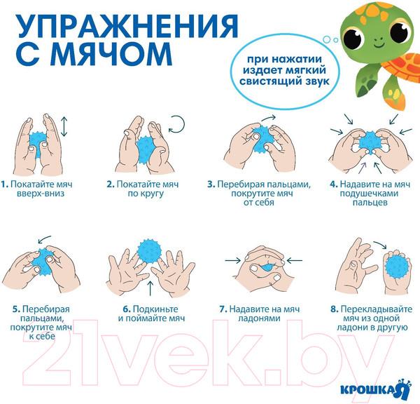 Изображение товара Набор для купания Крошка Я Дельфин / 7412557