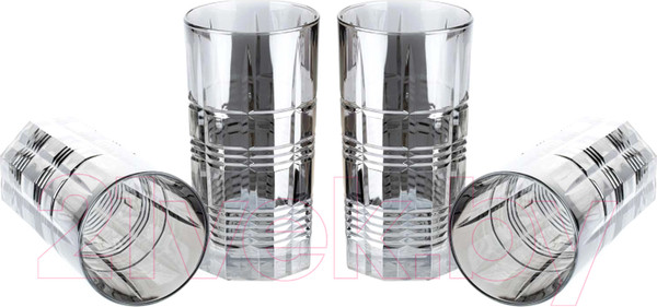 Изображение товара Набор стаканов Luminarc Даллас Сияющий графит 10P9317 (4шт)