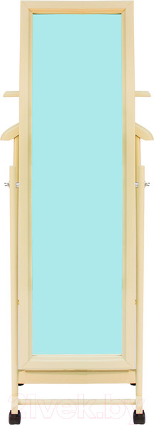 Изображение товара Стойка для одежды Импэкс Leset Сиэтл с зеркалом (слоновая кость)