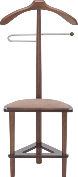 Изображение товара Стойка для одежды Импэкс Leset Атланта со стулом (орех)