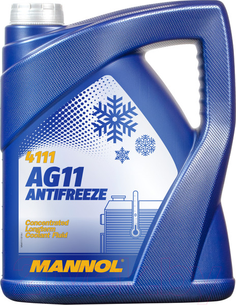 Изображение товара Антифриз Mannol AG11 концентрат -75C Special / MN4111-5 (5л, синий)
