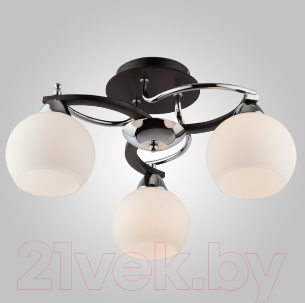 Изображение товара Люстра Евросвет Larion 9654/3 (хром/венге)
