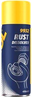 Изображение товара Средство от коррозии Mannol Rust Dissolver / 9932 (450мл)