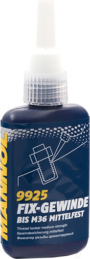 Изображение товара Фиксатор резьбы Mannol 9925 (50мл)