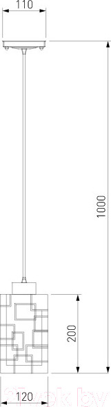 Изображение товара Потолочный светильник Евросвет Stella 50002/1 (хром)