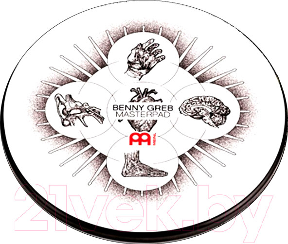 Изображение товара Пэд тренировочный Meinl MPP-12-BG