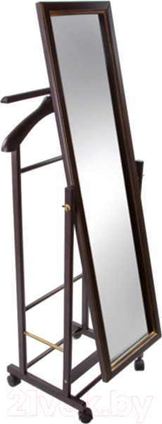 Изображение товара Стойка для одежды Импэкс Leset Сиэтл с зеркалом (венге)