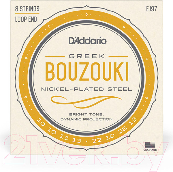 Изображение товара Струны для бузуки D'Addario EJ97