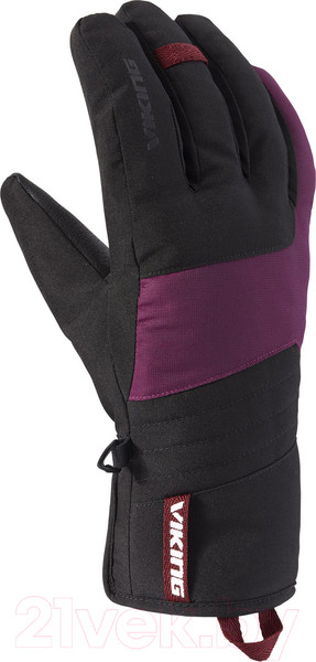 Изображение товара Перчатки лыжные VikinG Espada / 113/24/4587-0946 (р.7, черный/фуксия)