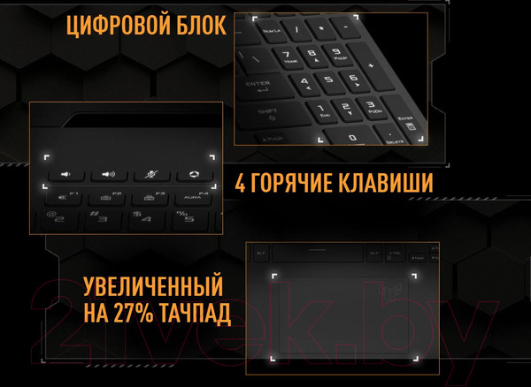 Изображение товара Ноутбук Asus TUF Dash F15 (FX517ZR-F15)