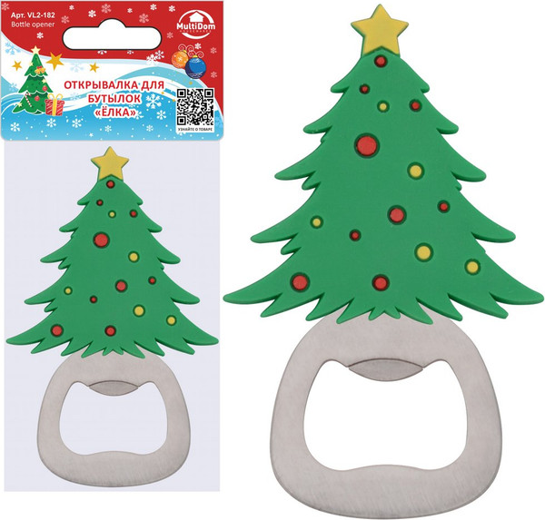 Изображение товара Открывалка Мультидом Елка VL2-182