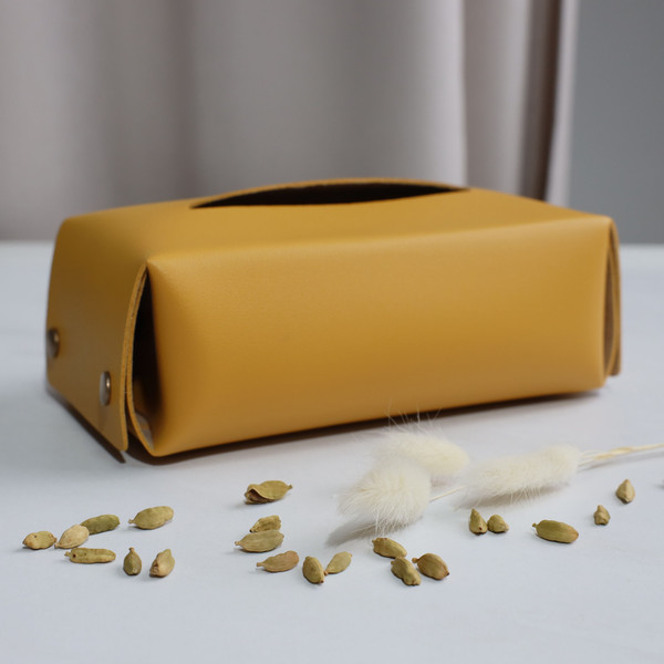 Изображение товара Диспенсер для салфеток AksHome Collette (желтый)