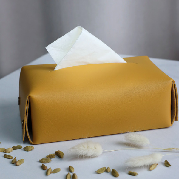 Изображение товара Диспенсер для салфеток AksHome Collette (желтый)