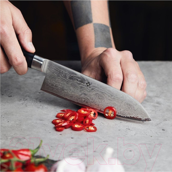 Изображение товара Нож Tojiro Японский Шеф Сантоку F-659