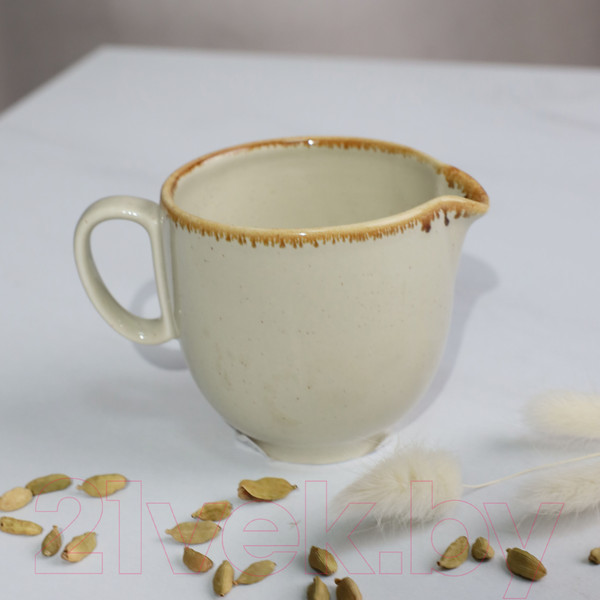 Изображение товара Сливочник AksHome Vital (бежевый)