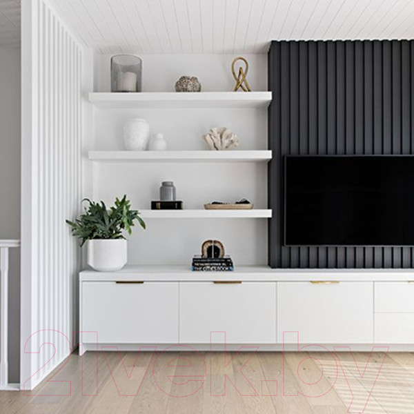 Изображение товара Полка Millwood Скрытого монтажа 60x24 (дуб белый Craft)