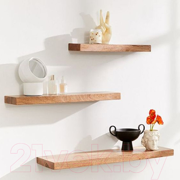 Изображение товара Полка Millwood Скрытого монтажа 80x24 (дуб золотой Craft)
