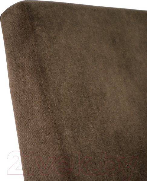 Изображение товара Кресло мягкое Мебелик Денди шпон (ультра шоколад/дуб шампань)