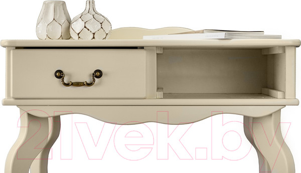 Изображение товара Консольный столик Мебелик Берже 21 (слоновая кость)