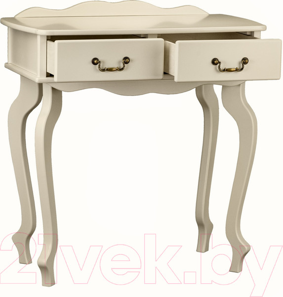 Изображение товара Консольный столик Мебелик Берже 21 (слоновая кость)