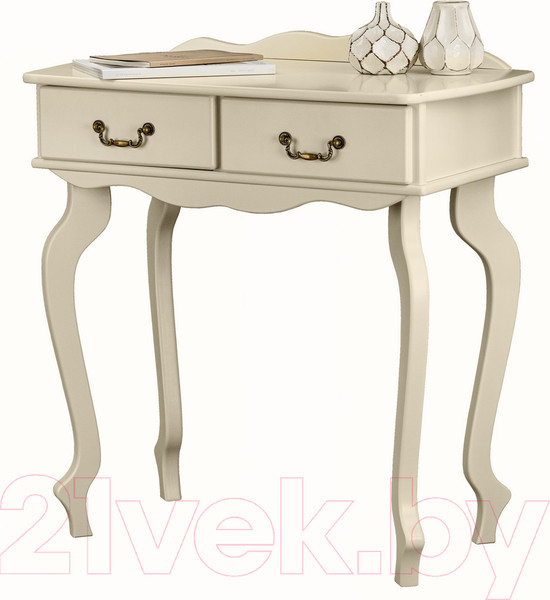 Изображение товара Консольный столик Мебелик Берже 21 (слоновая кость)