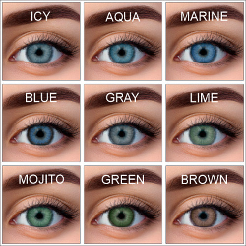 Изображение товара Контактная линза WDL Color Monthly BC 8.6 forest -2.50