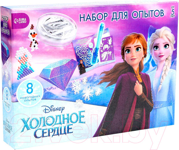 Изображение товара Набор для опытов Disney Большой набор опытов 8в1. Холодное сердце / 6915160