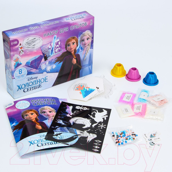 Изображение товара Набор для опытов Disney Большой набор опытов 8в1. Холодное сердце / 6915160