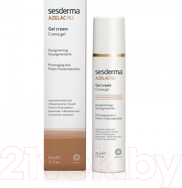 Изображение товара Крем для лица Sesderma Azelac Ru Депигментирующий (50мл)