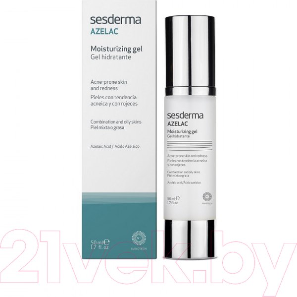 Изображение товара Гель для лица Sesderma Azelac Увлажняющий (50мл)